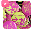 Vancouver Biennale Buttons